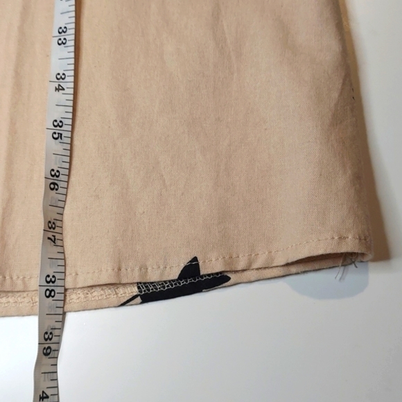 MISSLOOK beige black cat shift dress Beige dress with black cat design s… - Picture 9 of 9